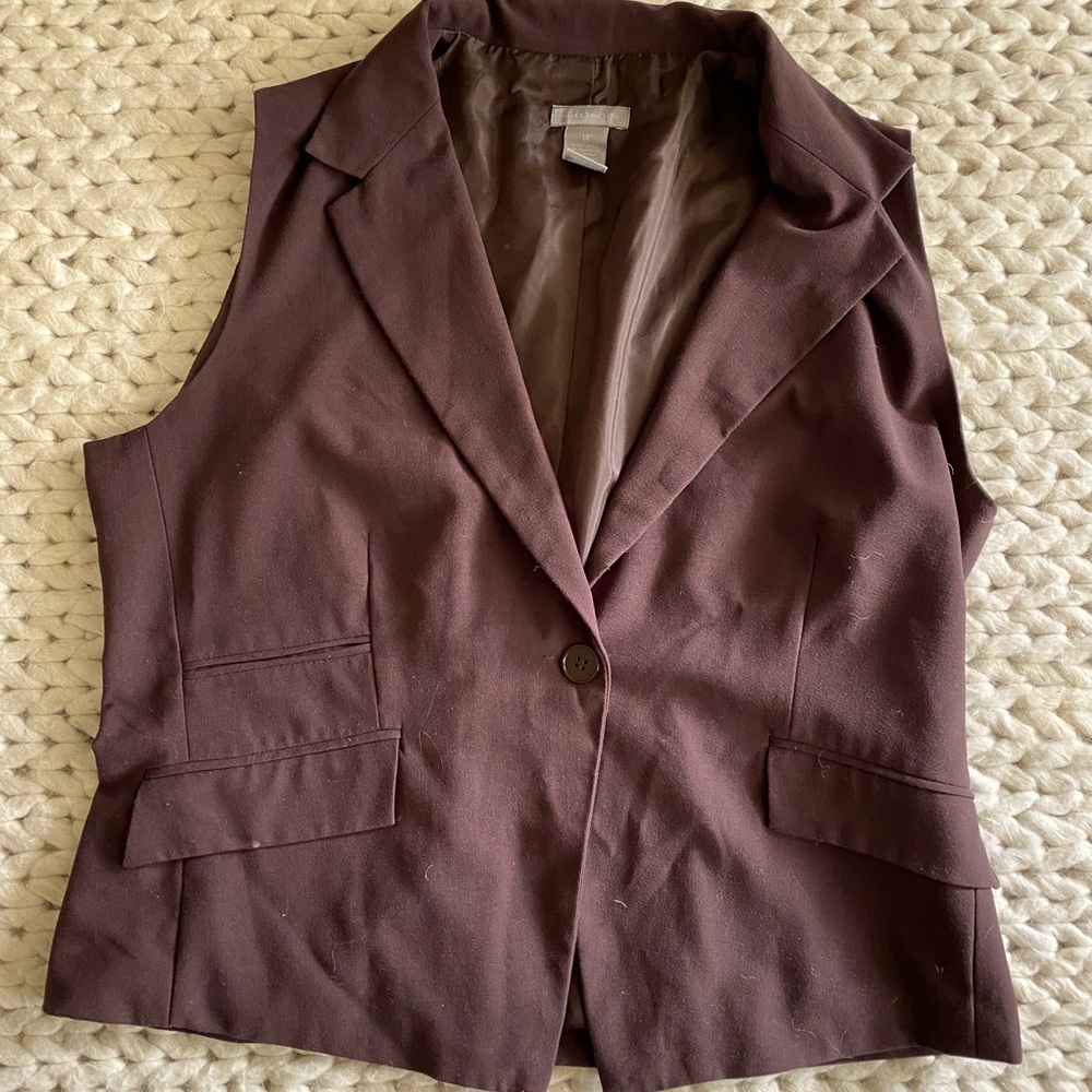 Vintage Brown Waistcoat/Vest